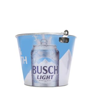 anhueser-busch light beer and ice bucket