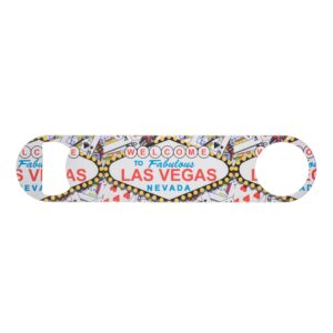 Welcome To Las Vegas Powder Coated Steel Bottle Opener