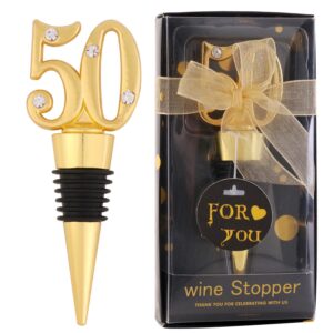 24 pack 50 birthday for guests wine cork beer wine cork champagne bottle with gift box for wedding gift party favor decoration