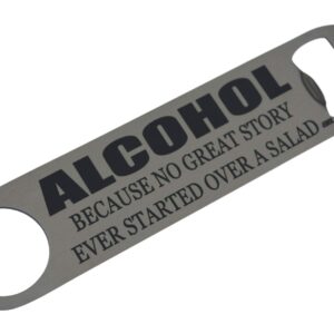 Funny Alcohol Bottle Opener Heavy Duty Gift For Men Friend Bar Beer Drinking Joke