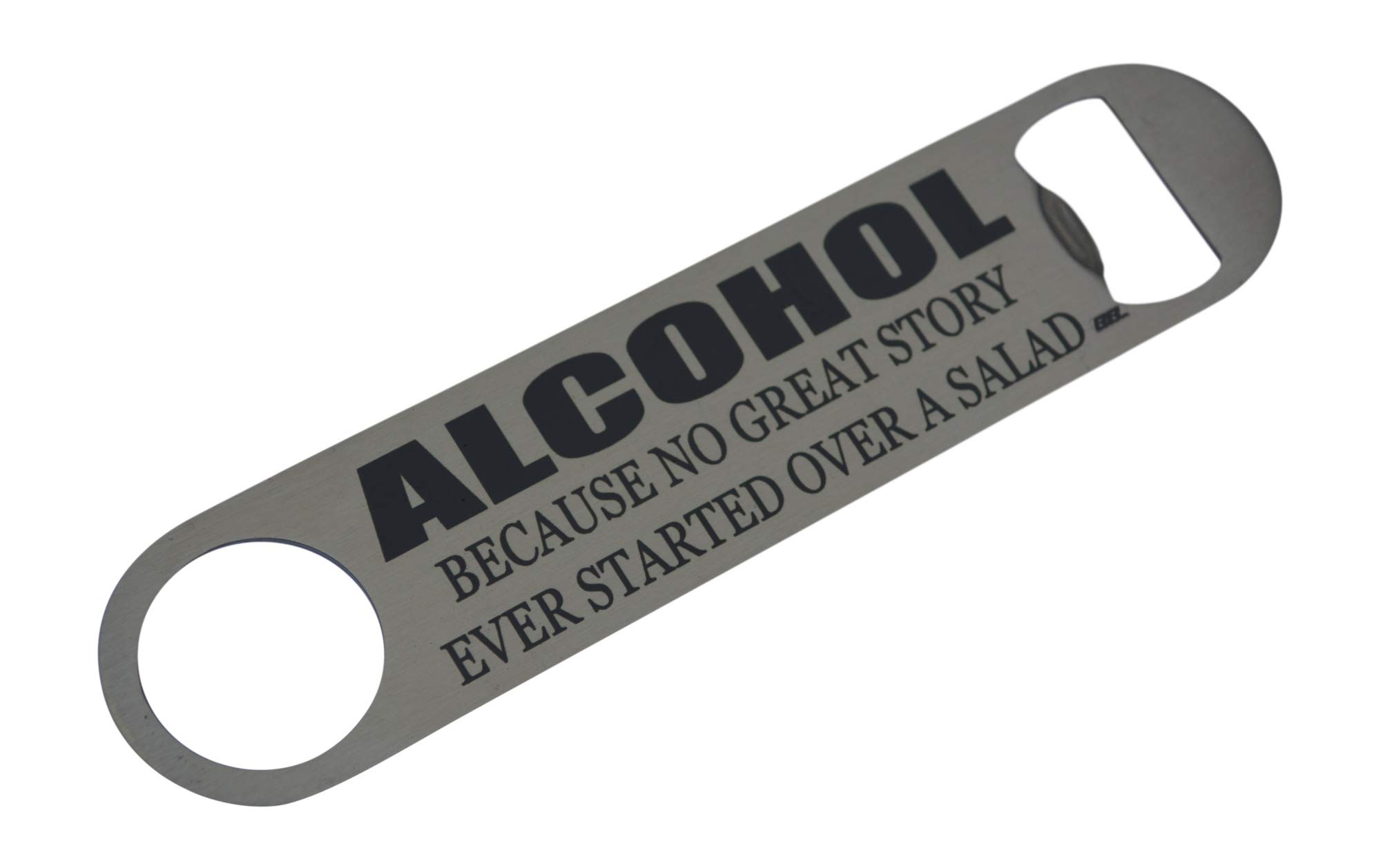 Funny Alcohol Bottle Opener Heavy Duty Gift For Men Friend Bar Beer Drinking Joke