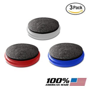Bucket Lid 3 Pack - Comes in Red, White, and Blue - Perfect Seat, Made in The USA by Bucket Lidz