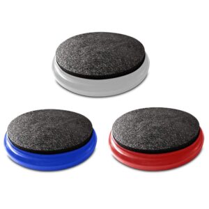 bucket lid 3 pack - comes in red, white, and blue - perfect seat, made in the usa by bucket lidz