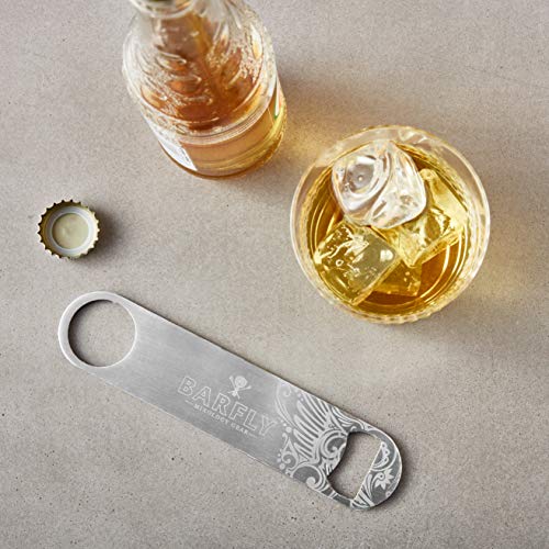 Barfly , Bottle Opener, 7-Inch Stainless