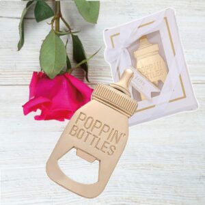 Bottle Opener, SeeSky 20 Pcs Baby Bottle Opener for Party Favor Baby Shower Bridal Shower Favors Wedding Favors Birthday Party Decoration with Gift Box (20 Pcs Style #2)