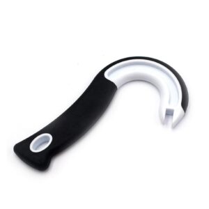 baost 1 pc ergonomic can ring-pull helper j shape ring pull can opener ring hook pulling jar opener manual ring-pull cans lid opening tools random