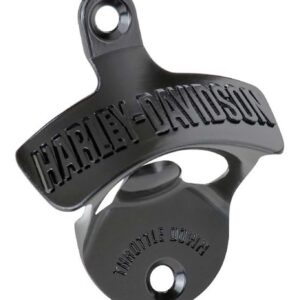 Harley-Davidson Custom Throttle Down Wall Mount Bottle Opener - Zinc Alloy