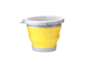 kikkerland or81-y collapsiblee bucket, yellow