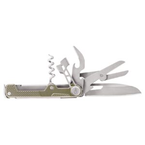 gerber gear 31-003565 armbar cork, pocket knife multitool with corkscrew wine opener for edc, gold