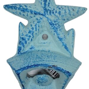 Cast Iron Wall Mounted Starfish Bottle Opener by GSM