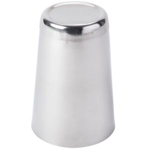 (6 Pack) 15-Ounce Cocktail Mixing Shaker Tin - Silver Glitter, Stainless Steel Bar Shakers/Boston Shaker Tins