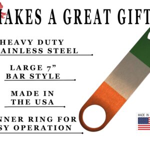 Irish Flag Speed Bottle Opener Heavy Duty Gift Ireland