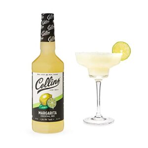 collins margarita mix | made with lime, lemon and orange juice with natural flavors | cocktail recipe ingredient, 32 fl oz