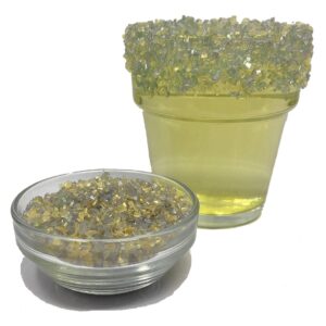 snowy river jewels cocktail sugar - all natural kosher gold and silver cocktail rimmer (4oz, jewels)