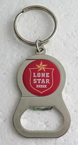 lone star beer keychain bottle opener