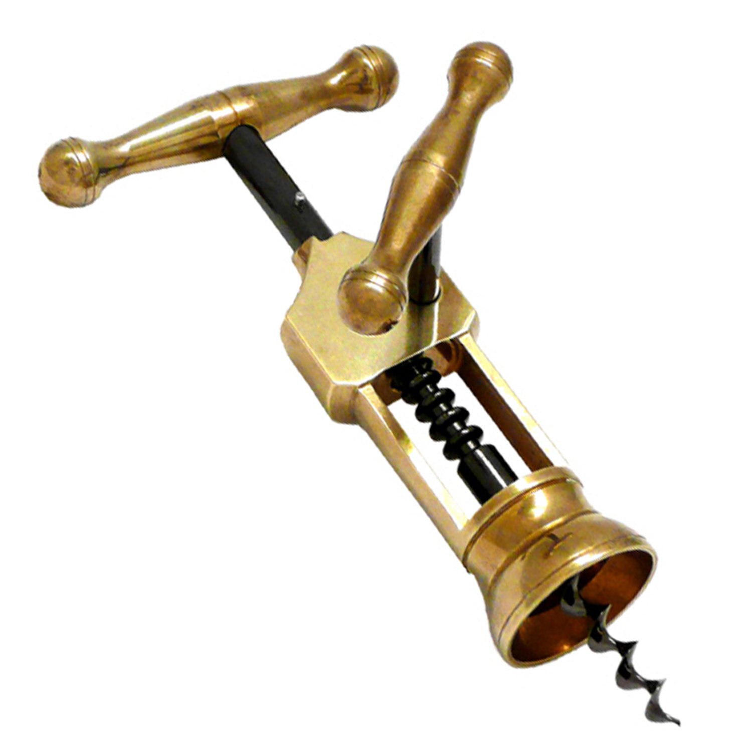 King Corkscrew Solid Brass