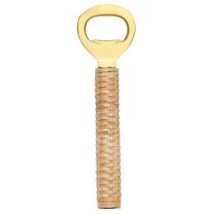 creative co-op brass handle bottle opener