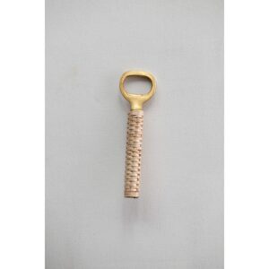 Creative Co-Op Brass Handle Bottle Opener