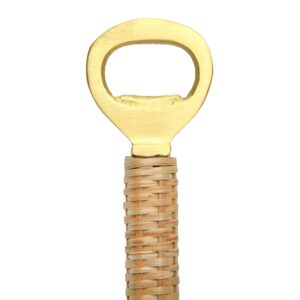 Creative Co-Op Brass Handle Bottle Opener