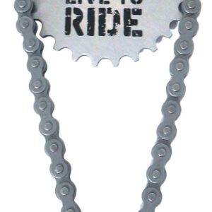 Boxer Gifts Bike Chain Bottle Opener | Silver Stainless Steel | Perfect Bike Gift For Cyclists On Their Birthday, Christmas Or Father's Day, One