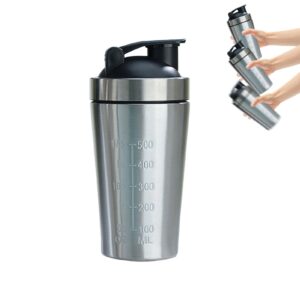 500ml protein shake bottle,smoothie shaker & gym powder bottle,protein mixes shaker cup,stainless steel water bottle and protein shaker,reusable stainless steel water bottle,gym water bottle