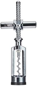 monopol corkscrew and wine opener with cork remover, silver