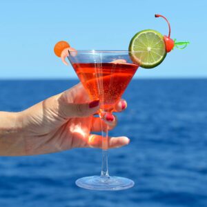 Genuine Fred Shrimp Cocktail-Drink Markers-6, Set of 6, Orange