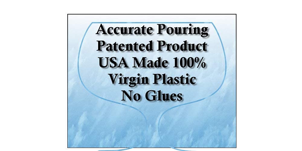 Precision Pour Measured Pourers With BUG & DUST FLAP 1-1/2 Oz"BLUE" Measured Pour. #1 Selling Brand- 10 Per Pack, Made entirely in the USA