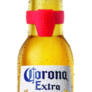 Vacu Vin Bottle Markers Traditional Corona Set of 6 Beer Accessory, One Size, Multi