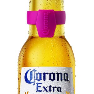 Vacu Vin Bottle Markers Traditional Corona Set of 6 Beer Accessory, One Size, Multi