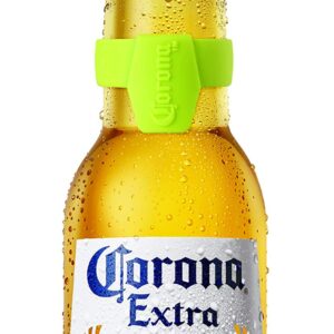 Vacu Vin Bottle Markers Traditional Corona Set of 6 Beer Accessory, One Size, Multi