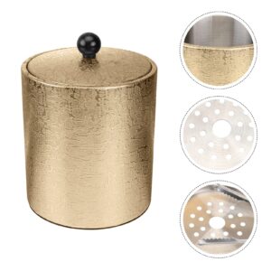 BESTonZON Gold Ice Bucket Gold Ice Bucket Gold Ice Bucket Gold Ice Bucket Stainless Steel Ice beer bottle cooler large ice bucket champagne ice bucket Bucket with Lid Gold Ice Bucket Gold Ice Bucket