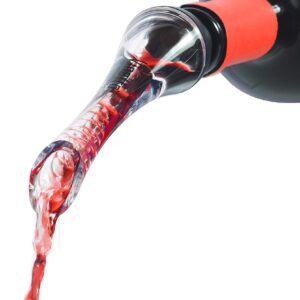 Vinetto Wine Aerator Pourer and Decanter Spout | Easy, Rapid Way To Help Air Filter Into Wine | Unique Gift Idea for Women, Men, and Wine Enthusiasts | Discover Wine’s Full Potential (Pack of 1)