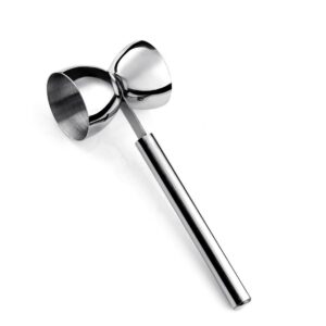 Double Jigger Stainless Steel Cocktail Measuring Cup with Handle