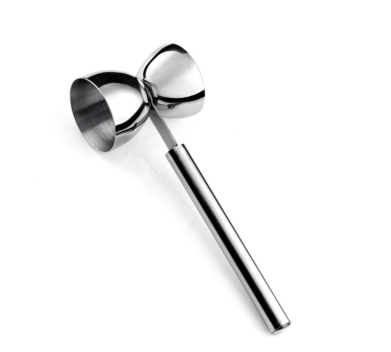 Double Jigger Stainless Steel Cocktail Measuring Cup with Handle