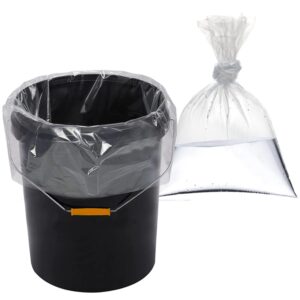 30 pieces 5 gallon bucket liner bags turkey brine bag food grade heavy duty leak proof ice bucket liner for marinating and brining meat food storage(20 x 24 inch)
