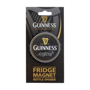 guinness fridge magnet bottle opener