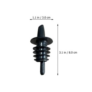 Tofficu 10pcs Wine Stopper Wine Pourer Dispenser Pourers for Cocktail Vinegar Tapered Stopper Spout Wine Saver Stopper Drink Dispensers Cocktail Dispensers Plug Pvc Vintage