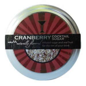 rozk Cranberry Cocktail Sugar Rimmerz, 4 ounce