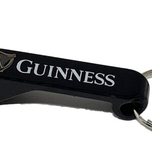 Guinness Logo Harp Bottle Opener Keychain Keyring