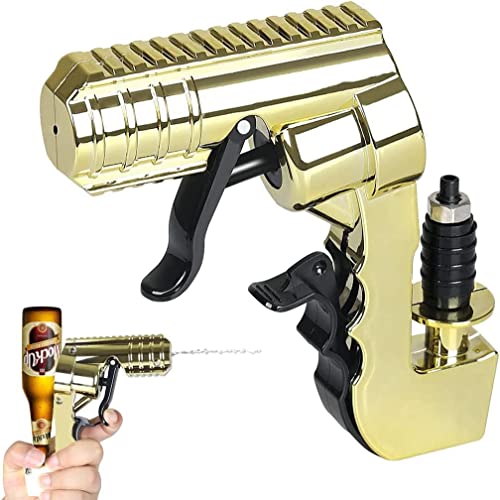 SIULAS Champagne Gun, 4th Generation Upgraded Beer Gun Shooter, Adjustable Champagne Spray Gun, for All Kinds of Bachelorette Parties, Birthdays, Celebrations (g6)