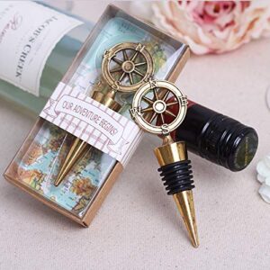 20x nautical compass wine bottle opener wedding favor bridal shower