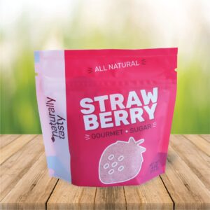 Strawberry Sugar | cocktail sugar | Gourmet Sugar | Tea Sugar | Natural flavored Sugar | Real Fruit Flavored Sugar | Naturally Tasty