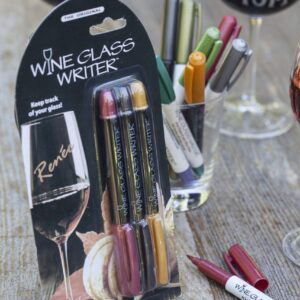 Wine Glass Writer Pens Harvest Set of 3#34223