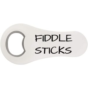 azeeda 'fiddlesticks' bottle opener fridge magnet (bo00072520)