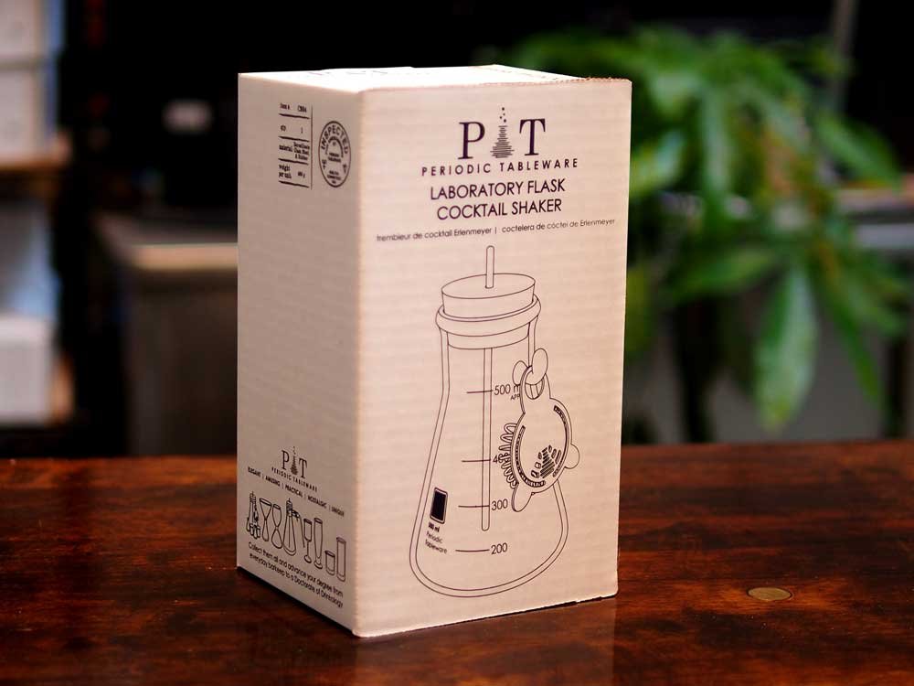 Periodic Tableware Laboratory Flask Cocktail Shaker