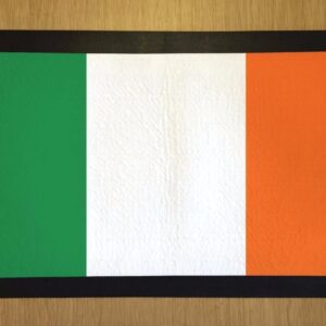 Rubber Bar Mat Bar Runner Irish Flag Spill Mat Gift Idea