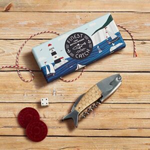 Two's Company The Finest Catch 3-in-1 Bottle Tool Opener in Gift Box