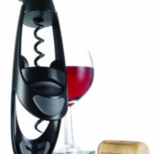 Vacu Vin Twister Corkscrew Wine Bottle Opener - Easy to Use - Manual Corkscrew for Effortless Cork Removal - Compact and Durable Corkscrew for Wine Bottles