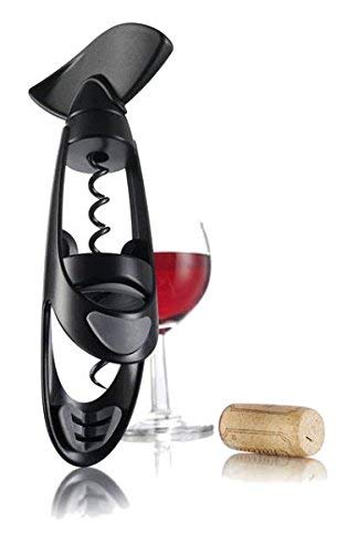Vacu Vin Twister Corkscrew Wine Bottle Opener - Easy to Use - Manual Corkscrew for Effortless Cork Removal - Compact and Durable Corkscrew for Wine Bottles